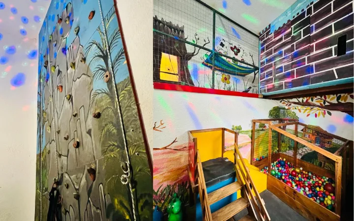 área de juegos - salón infantil Casa del Ángel